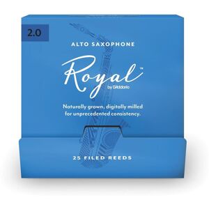 D'Addario Woodwinds D'Addario Rjb0120-B25 Flis Alt-Sax Royal 25-P. 2.0 Sealed