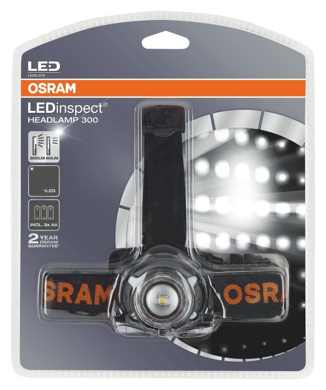 Osram Ledil209 Ledinspect Headlamp 300 Pandelygte