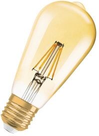 Ledvance Led Vintage 1906 Edison Dim Gold 7w=54w E27