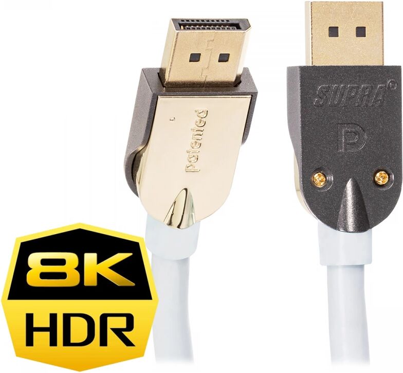 Supra DisplayPort - DisplayPort Kabel - 1 meter