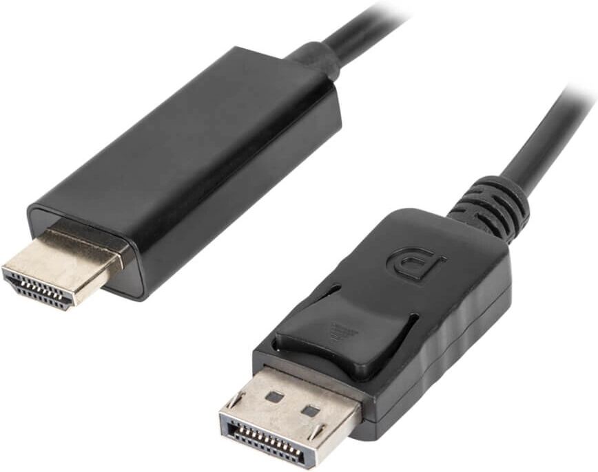 Lanberg DisplayPort til HDMI Kabel 5 Meter