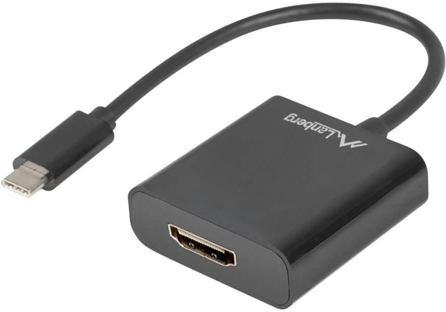 Lanberg USB-C 3.1 Han til HDMI Hun Adapter