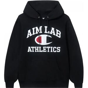 Aim Lab X Champion - Svart Hoodie - Small