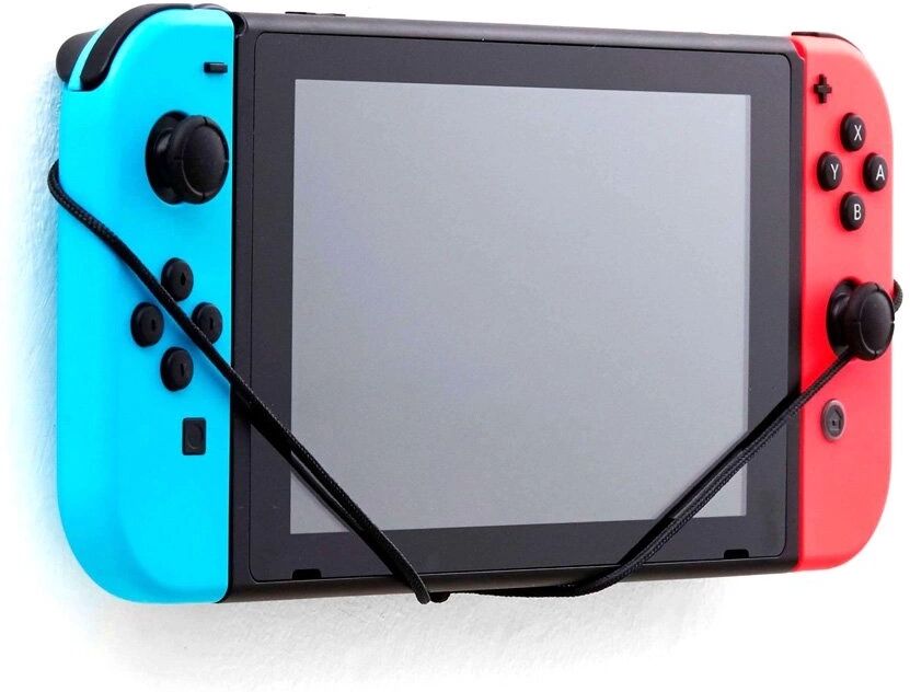 Floating Grip Nintendo Switch Veggfeste (Blå/Rød)