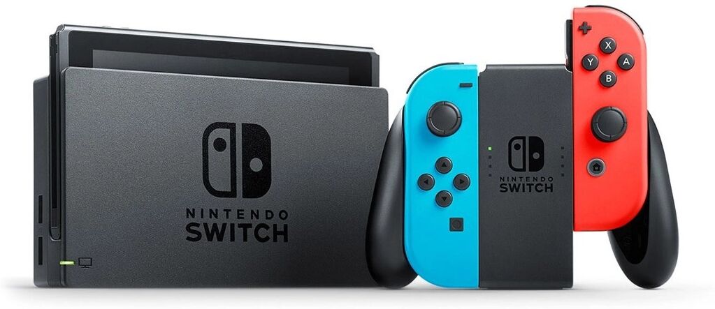 Nintendo Switch Konsoll Blå/Rød