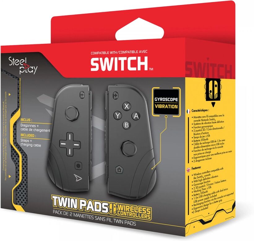 Steelplay Twin Pads til Nintendo Switch