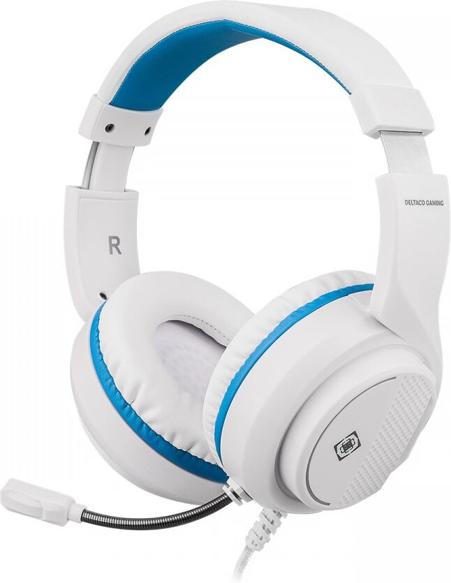 Deltaco Gaming GAM-127 Gaming Headset til PS5 - Hvit