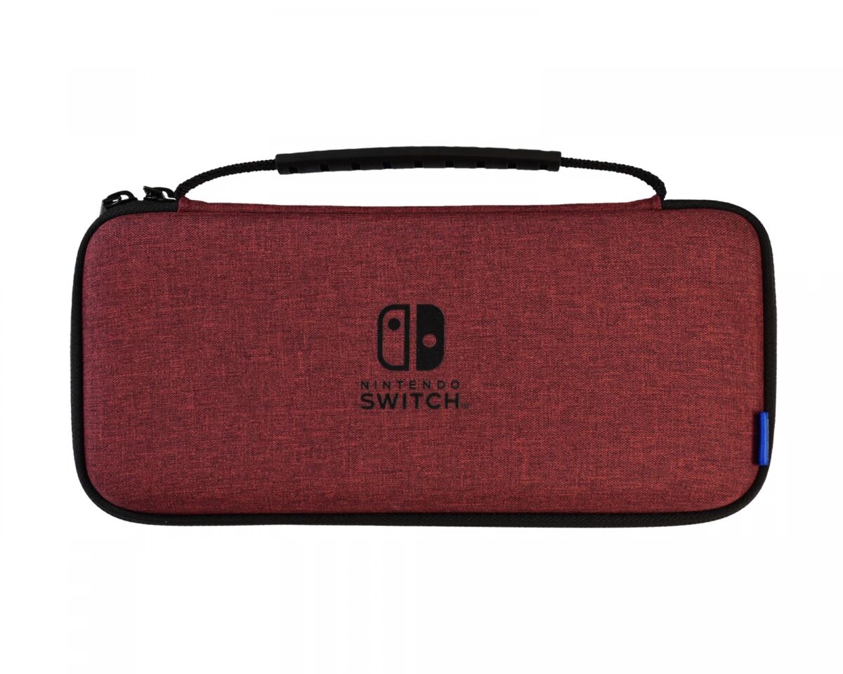 Hori Slim Tough Pouch - Bæreveske til Nintendo Switch - Rød