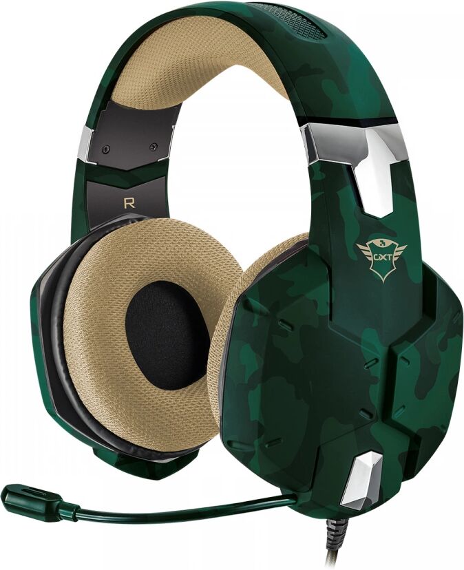 Trust GXT 322C Gaming Headset Jungle Camo