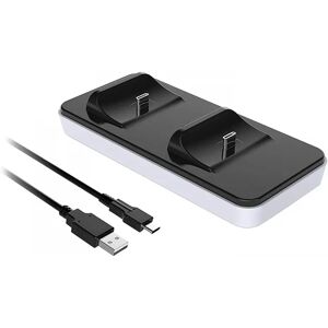 Subsonic Dual Charging Dock Til Ps5 Kontroller - Hvit/svart