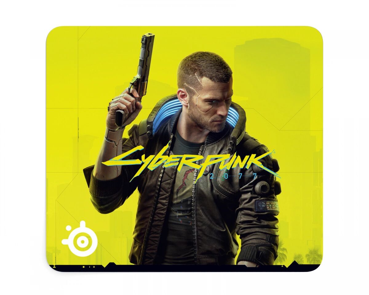 SteelSeries QcK Large Cyberpunk 2077 Limited Editon Musematte