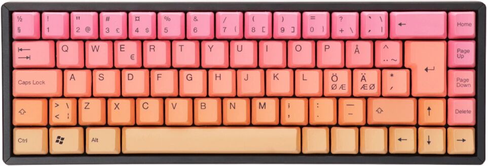 Tai-Hao PBT Double-shot Keycaps Nordisk Layout - Sunshine