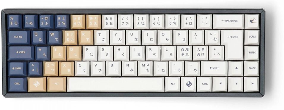 Traitorkeys UKIYO-E R2 116 Keys Keycap PBT Set ISO Reverse