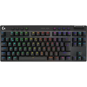 Logitech G Pro X Tkl Lightspeed Gaming Tastatur [Gx Red Linear] - Svart