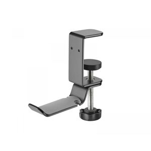 Maxmount Clamp-On Headset Stand - Hodetelefon Stativ - Svart