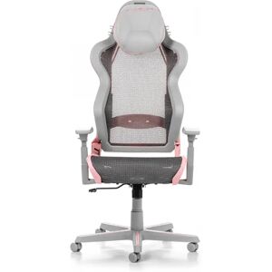 Dxracer Air L Grå & Rosa Mesh