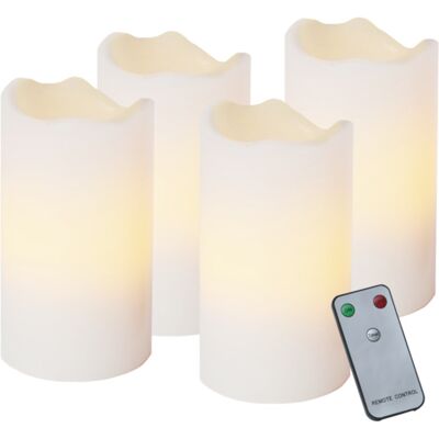 Star Trading LED-lys - Innendørs, Fjernkontroll, 10cm, Hvit Star Trading LED-lys - Innendørs, Fjernkontroll, 10cm, Hvit