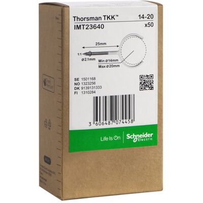 THORSMAN Metallklammer TKK 14-20 spiker 25mm 50stk - 1323256 THORSMAN Metallklammer TKK 14-20 spiker 25mm 50stk - 1323256