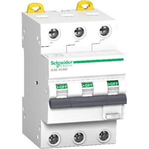 Schneider Electric Schneider Jordfeilautomat IC60 3P 13A 30MA C 10kA - 1600935 Schneider Electric Schneider Jordfeilautomat IC60 3P 13A 30MA C 10kA - 1600935