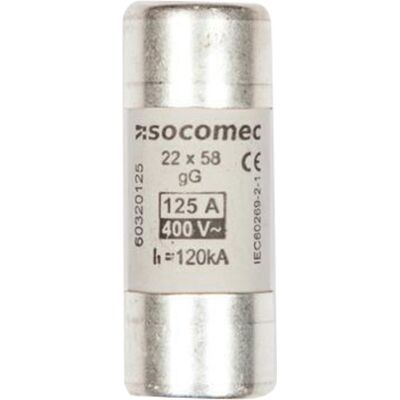 EFA Sikring 125A gG 400V 22x58mm - 112228 EFA Sikring 125A gG 400V 22x58mm - 112228