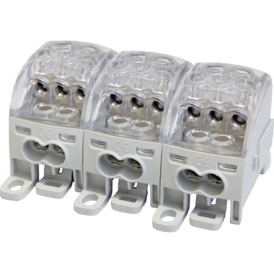 Cenika DISTRIBUSJONSBLOKK AL/CU 210A 3x4-35 - 1200559 Cenika DISTRIBUSJONSBLOKK AL/CU 210A 3x4-35 - 1200559