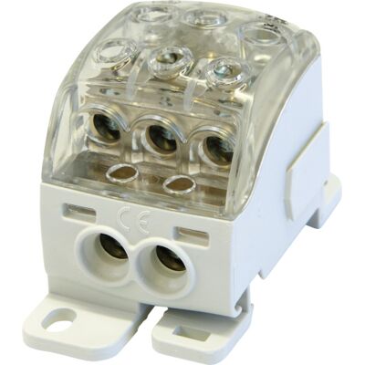 Cenika DISTRIBUSJONSBLOKK 220A AL/CU 1x10-70/1xflatkabel 15,5x3 - 1200562 Cenika DISTRIBUSJONSBLOKK 220A AL/CU 1x10-70/1xflatkabel 15,5x3 - 1200562