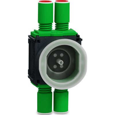 Schneider Electric Multifix innfelt støpeboks 4 fleksible stusser - 1204252 Schneider Electric Multifix innfelt støpeboks 4 fleksible stusser - 1204252