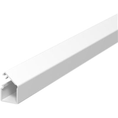 OBO Bettermann Minikanal WDKMD12RW - minikanal, hvit, 12,5 mm høyde, 12,5 mm bredde, 2m lengde OBO Bettermann Minikanal WDKMD12RW - minikanal, hvit, 12,5 mm høyde, 12,5 mm bredde, 2m lengde