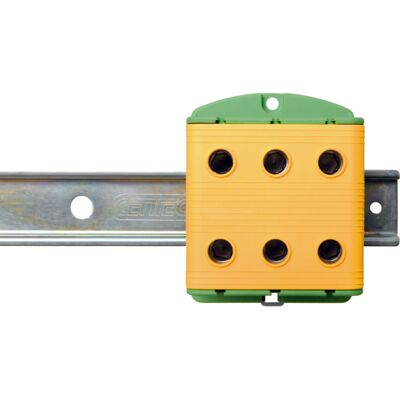 Cenika - KOBLINGSKLEMME AL/CU 240MM2 - TRIPLE GUL/GRØNN Cenika - KOBLINGSKLEMME AL/CU 240MM2 - TRIPLE GUL/GRØNN