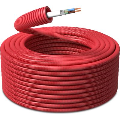 PM FLEX Ferdigtrukket K-rør 16/PVXP 2x1/1 Brannalarmkabel 100m - 1226483 PM FLEX Ferdigtrukket K-rør 16/PVXP 2x1/1 Brannalarmkabel 100m - 1226483