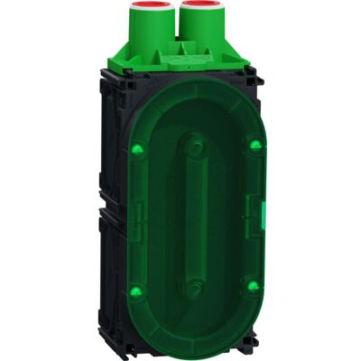 Schneider Electric Schneider Veggboks 2M 12 mm 2-rør - 1280538 Schneider Electric Schneider Veggboks 2M 12 mm 2-rør - 1280538
