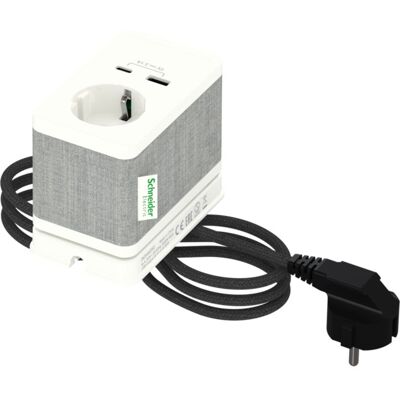 Schneider Electric Unica INS44050 Strømforlengelse - Power Extension Schneider Electric Unica INS44050 Strømforlengelse - Power Extension