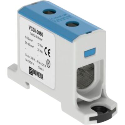 Ouneva Klemme isolert OTL 1x6-95mm² AL/CU Blå - 1296304 Ouneva Klemme isolert OTL 1x6-95mm² AL/CU Blå - 1296304