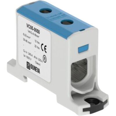 Ouneva Klemme isolert OTL 1x25-150mm² AL/CU Blå - 1296322 Ouneva Klemme isolert OTL 1x25-150mm² AL/CU Blå - 1296322