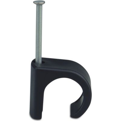 Castor Plastklips spiker C 18-22 Sort - 1300851 Castor Plastklips spiker C 18-22 Sort - 1300851
