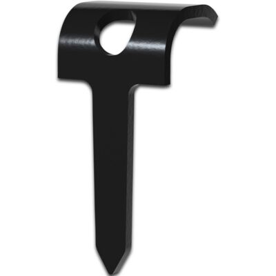 Castor Oval kabelklammer tre sort 100pk - 1305678 Castor Oval kabelklammer tre sort 100pk - 1305678
