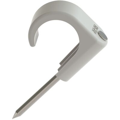 Namron klips 18-22mm grå SF 45mm stift 50 stk - 1318003 Namron klips 18-22mm grå SF 45mm stift 50 stk - 1318003