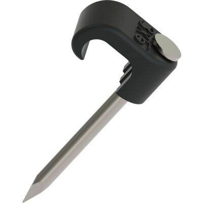 Namron klips 3x5mm sort SF 20mm stift 100 stk - 1318017 Namron klips 3x5mm sort SF 20mm stift 100 stk - 1318017