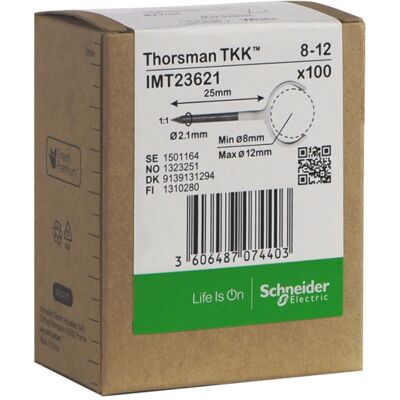 THORSMAN Metallklammer TKK 8-12 spiker 25mm 100stk - 1323251 THORSMAN Metallklammer TKK 8-12 spiker 25mm 100stk - 1323251