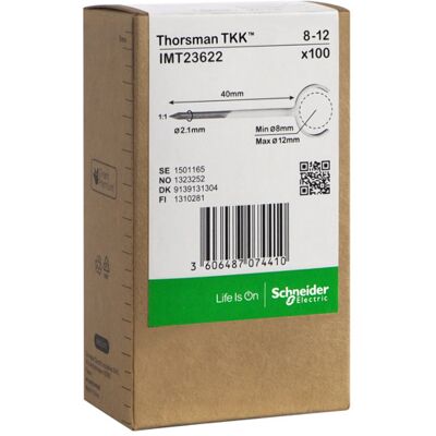 THORSMAN Metallklammer TKK 8-12 spiker 40mm 100stk - 1323252 THORSMAN Metallklammer TKK 8-12 spiker 40mm 100stk - 1323252