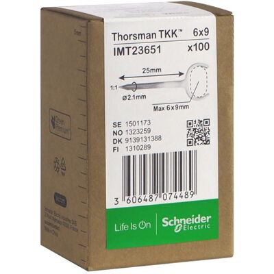 THORSMAN Metallklammer TKK 6x9 spiker 25mm 100stk - 1323259 THORSMAN Metallklammer TKK 6x9 spiker 25mm 100stk - 1323259