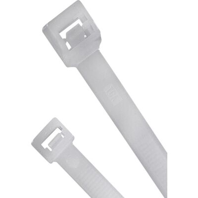 HellermannTyton T120M-N66-NA Nylon Klammerbånd - 460mm 100 stk HellermannTyton T120M-N66-NA Nylon Klammerbånd - 460mm 100 stk