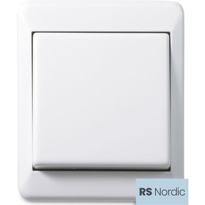 Bryter PÃ¥vegg 6 Vekselvender RS Renhvit Elko - 1411876 Bryter PÃ¥vegg 6 Vekselvender RS Renhvit Elko - 1411876