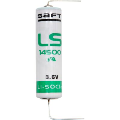 Batteri LS-14500 Lithium 3,6V 2AA SAFT - 1414017 Batteri LS-14500 Lithium 3,6V 2AA SAFT - 1414017