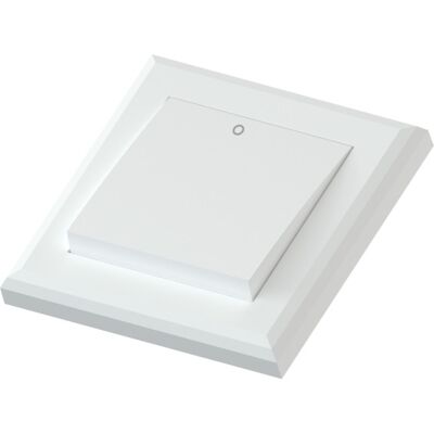 Namron Edge bryter innfelt 2-pol polarhvit - 1415901 Namron Edge bryter innfelt 2-pol polarhvit - 1415901