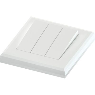 Namron Edge bryter innfelt 1+1+1 polarhvit - 1415905 Namron Edge bryter innfelt 1+1+1 polarhvit - 1415905