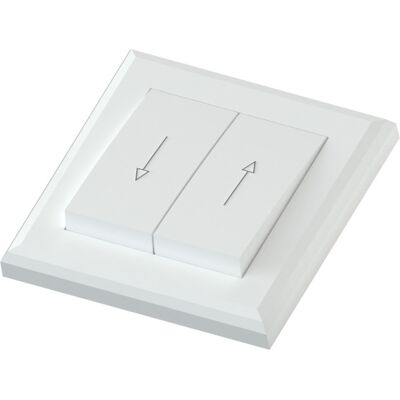Namron Edge bryter innfelt markise polarhvit - 1415907 Namron Edge bryter innfelt markise polarhvit - 1415907