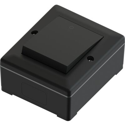 Namron Edge bryter påvegg 2-pol IP55 matt sort - 1415933 Namron Edge bryter påvegg 2-pol IP55 matt sort - 1415933