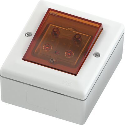 Namron Edge bryter med lys påvegg 2-pol IP55 polarhvit - 1415952 Namron Edge bryter med lys påvegg 2-pol IP55 polarhvit - 1415952