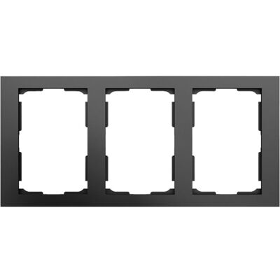 Elko Plus Ramme 3-Hull dblstikk Sort - 1427518 Elko Plus Ramme 3-Hull dblstikk Sort - 1427518